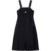 Workwear Solid Color Comfortable Simple Soft Sleeveless Dress Women Dresses Black T11W433301F-BK