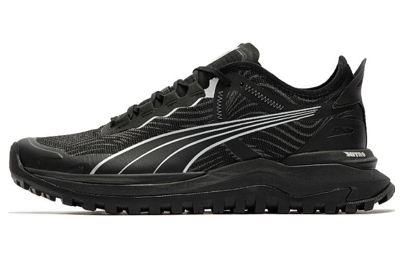 Puma Voyage Nitro 2 Black Metallic Silver 39