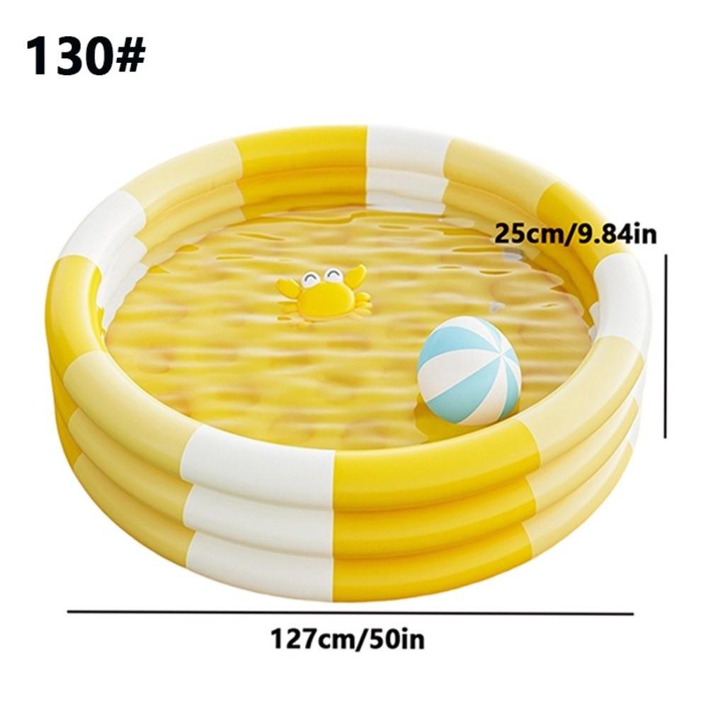 Relaxing Inflatable Pool Round Water Pool Thickened Baby Toddlers Swimming Pool  Indoor Outdoor