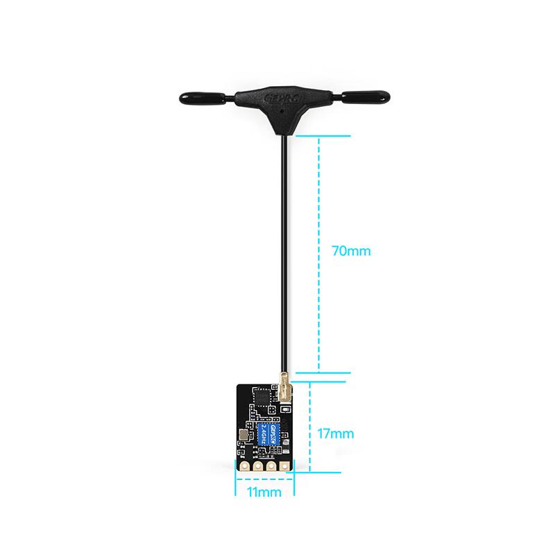 GEPRC ELRS Nano 2.4G PA100 Empfänger