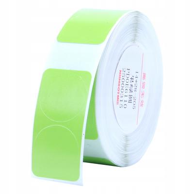 Niimbot Labels Stickers Round Green 14X28Mm Double 205X For D Series