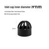 UPVC Fish Tank Plumbing Fittings: Hard Water Pipe Connector & Elbow Tee (Black)
