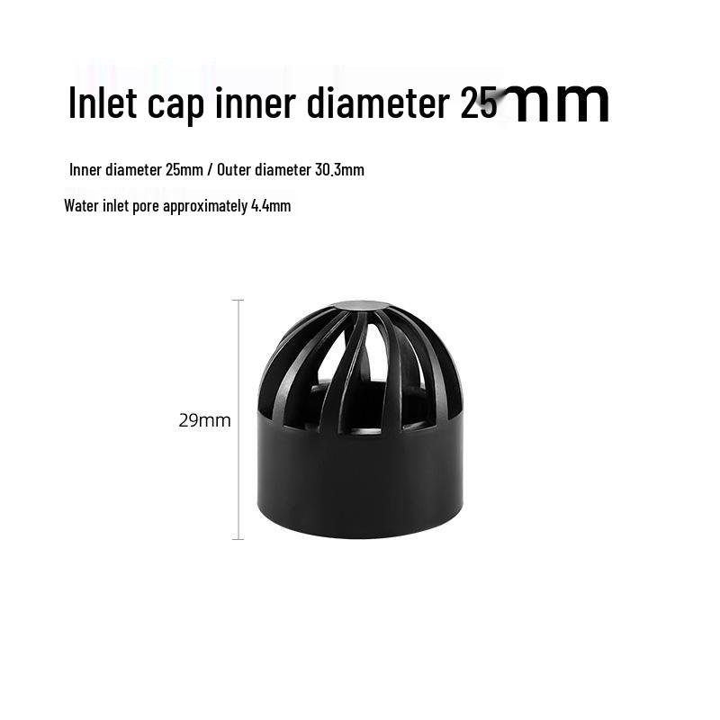 UPVC Fish Tank Plumbing Fittings: Hard Water Pipe Connector & Elbow Tee (Black)