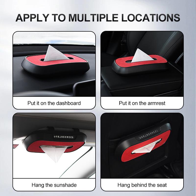 Tesla Model 3/Y/X/S Car Tissue Box - Car Interior Accessory