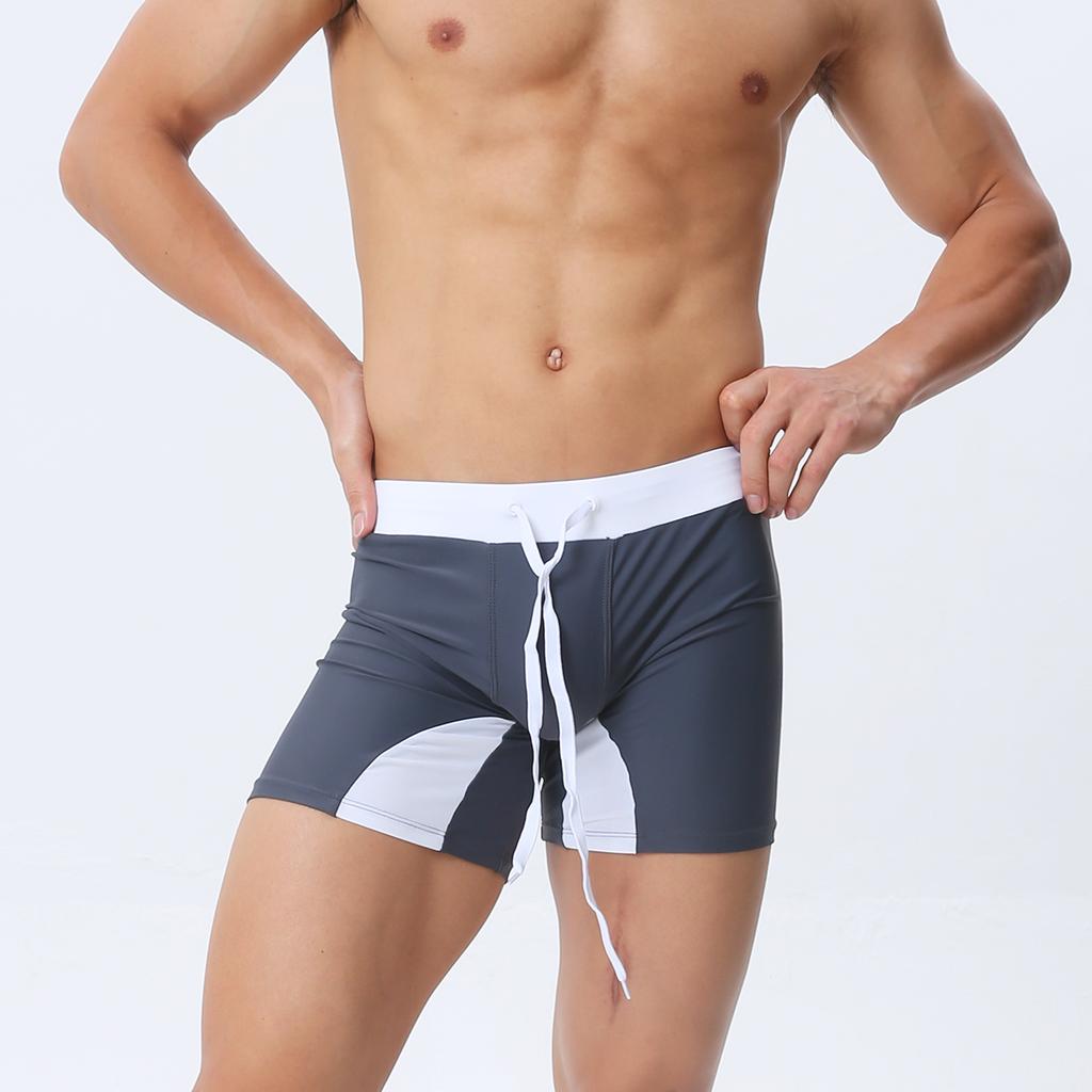 Calções de banho masculinos, calções justos, sexy, roupa de banho, praia, bronzeamento, surf, academia