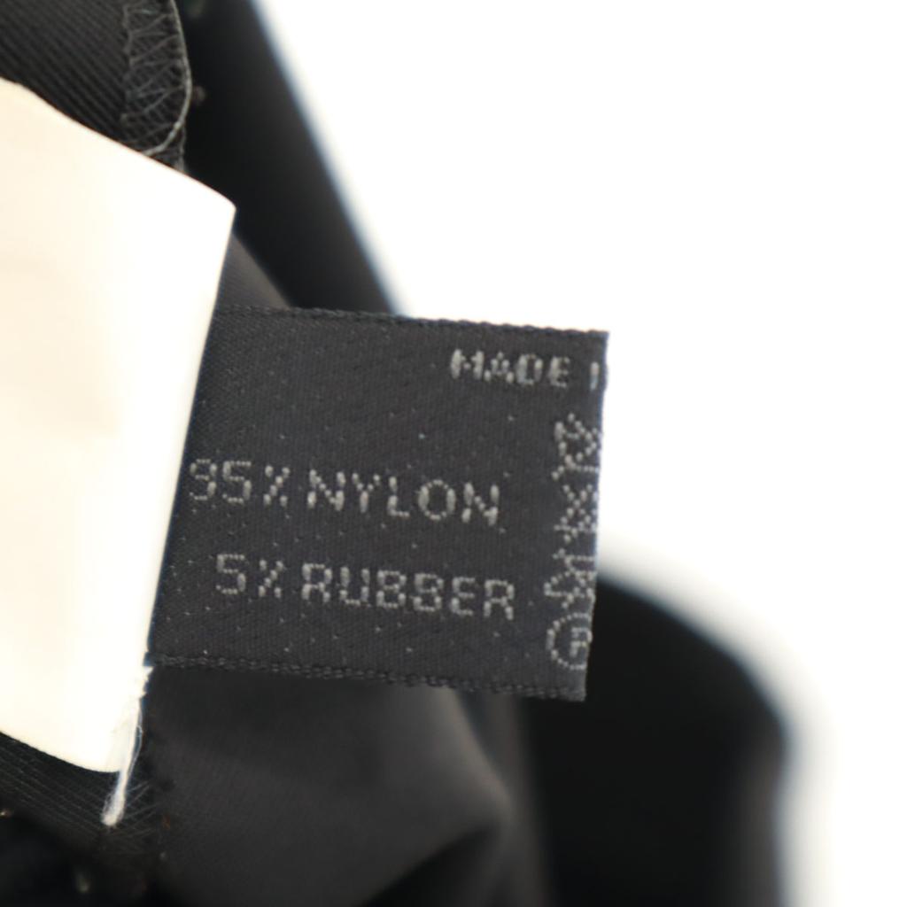 PRADA made in Italy Nylon pants 42 black Women Used