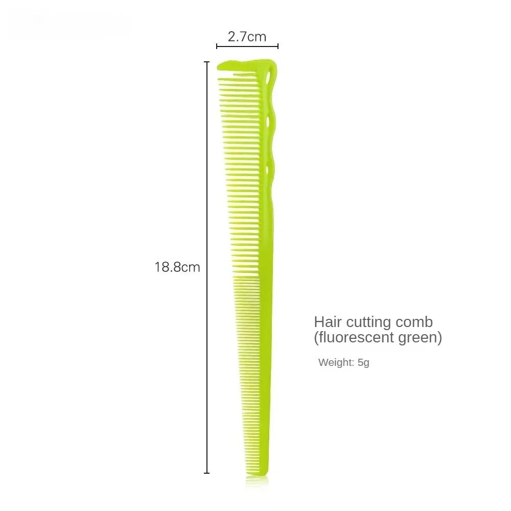 Pente de corte de cabelo Barbearia Cabeleireiro Pentes de corte de cabelo profissional Costeletas Escova de cabelo Salão de cabeleireiro Ferramentas de estilo Escova de cabelo
