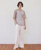 SENTAIR Summer Net Half T-Shirt _Beige