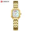CURREN Women Watch Brand Luxury Casual Lady Girl Wristwatch Elegant Stainless Steel Bracelet Original Female Clock Clear 9108