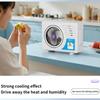 5-Speed Adjustable Portable Air Conditioning Fan, 3-Speed Lighting, 1-2 Speed Gentle Wind, 3-4 Speed Cool And Comfortable, 5 Speed Strong Wind