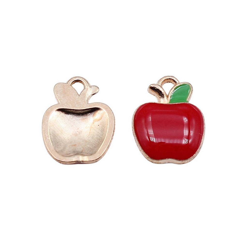 Enamel Charms Fruit Pendants For Food Themed Boy Girl Jewelry Making