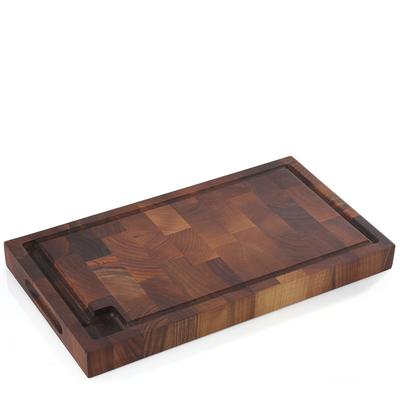 End Grain Cutting Board, Walnut Wood, 45 X 25 X 4 Cm / Zassenhaus