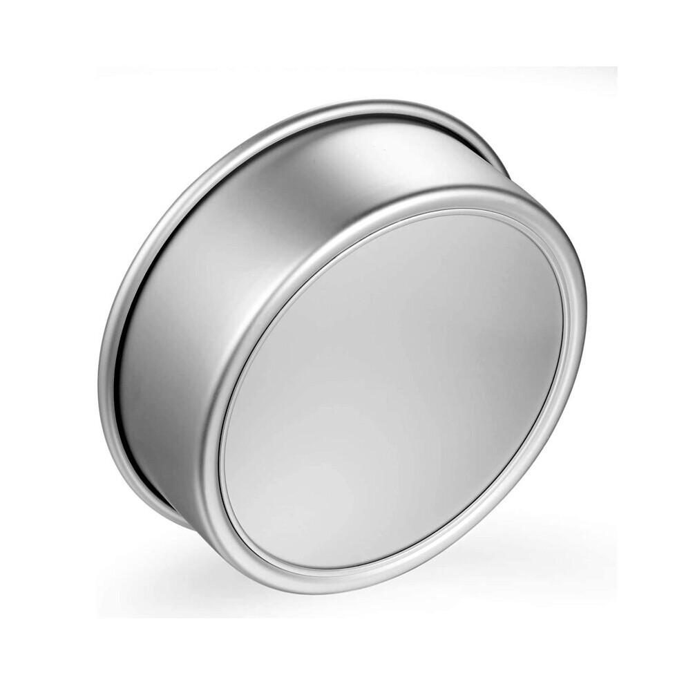 Cake Pan Set, Round Cake Mold Aluminium 3 Pcs Bakewares with Removable Base for Cake Baking Party Birthday Christmas Cake Tin