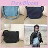 Stylish Denim Crossbody Bag For Boys And Girls Perfect For Outdoor Casual Use