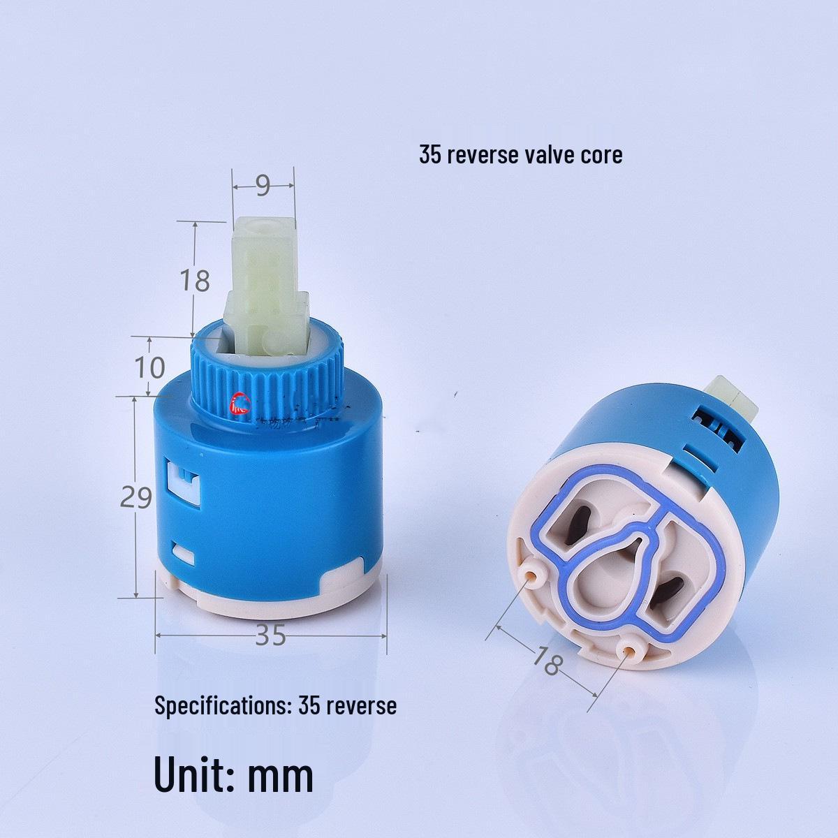 

Керамічний картридж змішувача гарячої та холодної води з однією ручкою - Ремонтний аксесуар