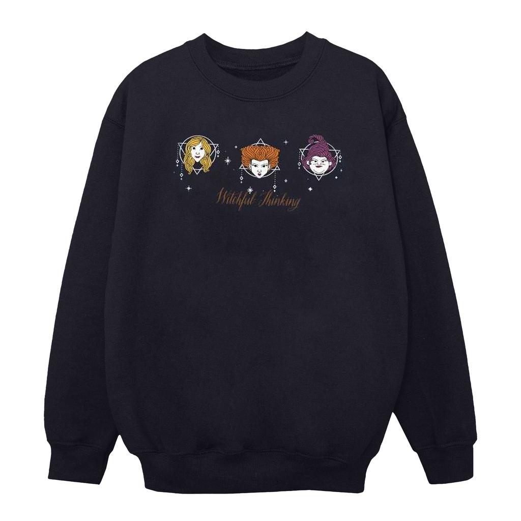 Disney Womens/Ladies Hocus Pocus Witchful Thinking Sweatshirt