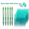 0.5mm Erasable Gel Pens Set 6colors Refill Rod Magic Ink Erasable Pen Washable Handle Office Writing Student School Stationery