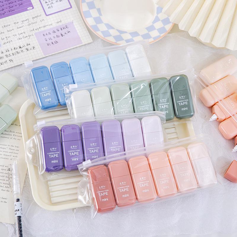 Gradient Color Correction Tape 6-Pack – Compact, Stylish & Ideal for Students