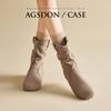 Short Boots Women's New Winter Velvet Retro Stacked Martin Boots Maillard Western Cowboy Boots