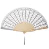 Handheld Lace Trim Folding Fan Vintage Antiquity Folding Fans Elegant Classic Fan  Photography