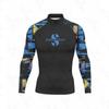 Ανδρικό Ελαφρύ Αντιηλιακό Μαγιό Rash Guard Γρήγορου Στεγνώματος Προστασία UV για Surfing, Κατάδυση, Παραλία, Θαλάσσια Σπορ Καλοκαίρι