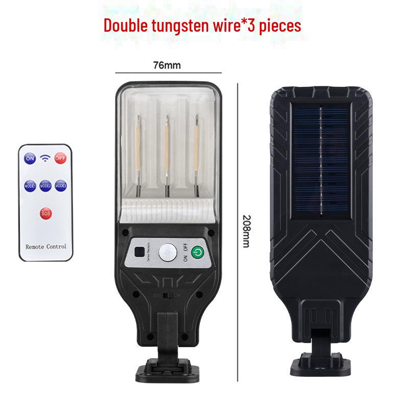 Luces LED solares para exteriores para jardín y calle con sensor de movimiento