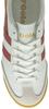 Gola Classics Men's Torpedo Leather Trainers White/deep Red/sapphire