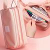 Large Capacity Pencil Cases Double Layer Simple Canvas Bags For Girls Back To School School Office Supplies Stationery