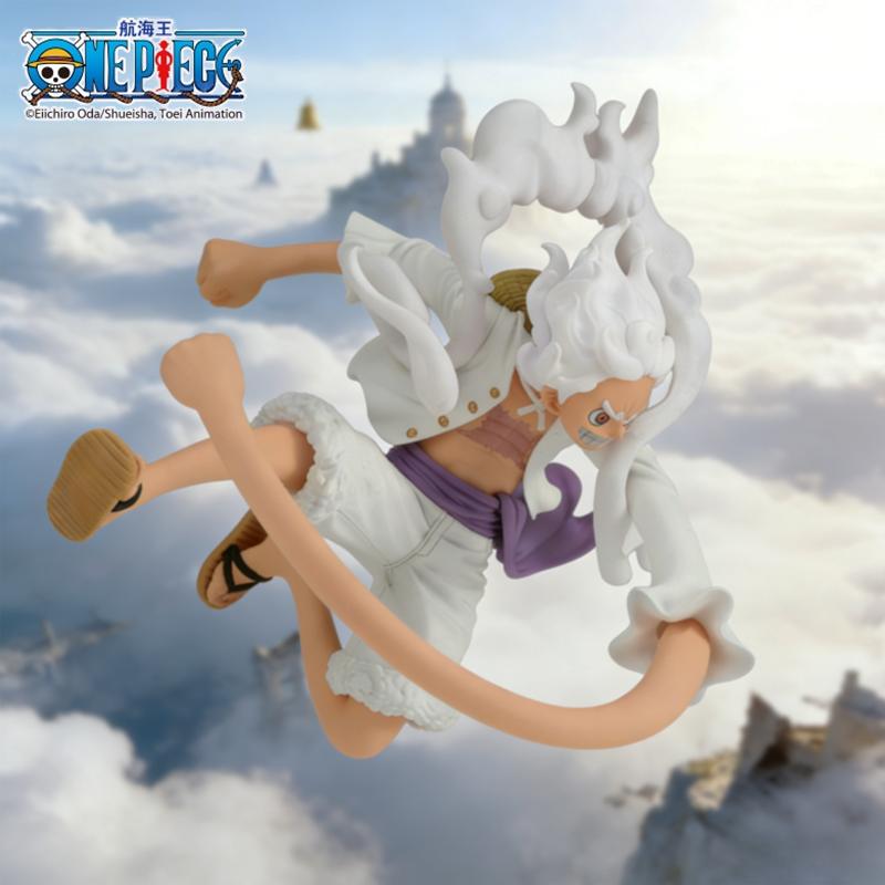 1pc Officially One Piece Luffy Gear 5 - Sun God Nika Figure, Awakened Ultimate Form Display Model, Anime Collectible Gift.