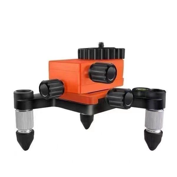 Universal 12-Line Green Light Spirit Level Wall Mount Bracket with Sliding Head Tripod & Battery Charger