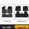 TPE Floor Mats for Xiaomi YU7 - Eco-friendly, Odorless, Color-Matching Interior.