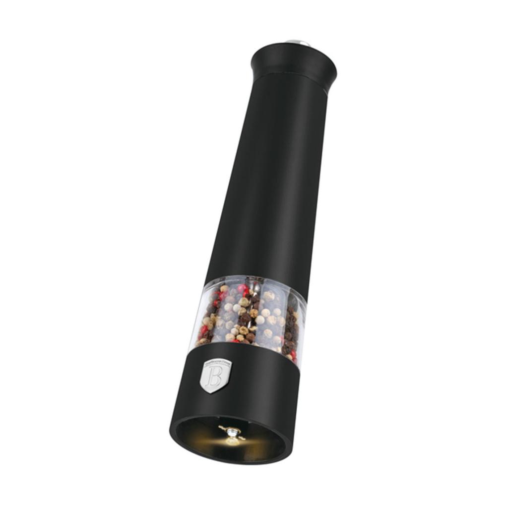 Electric Pepper And Salt Grinder Berlinger Haus Bh-9543 Matte Black