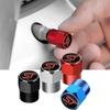 4Pcs/Set ST Emblem Car Wheel Tire Valve Caps Covers Accessories For Focus Kuga Mondeo Transit EcoSport Tierra Explorer