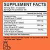 Tongkat Ali Root Supplement, With Fadogia Agrestis, Black Maca Root, 120 Capsules Per Bottle
