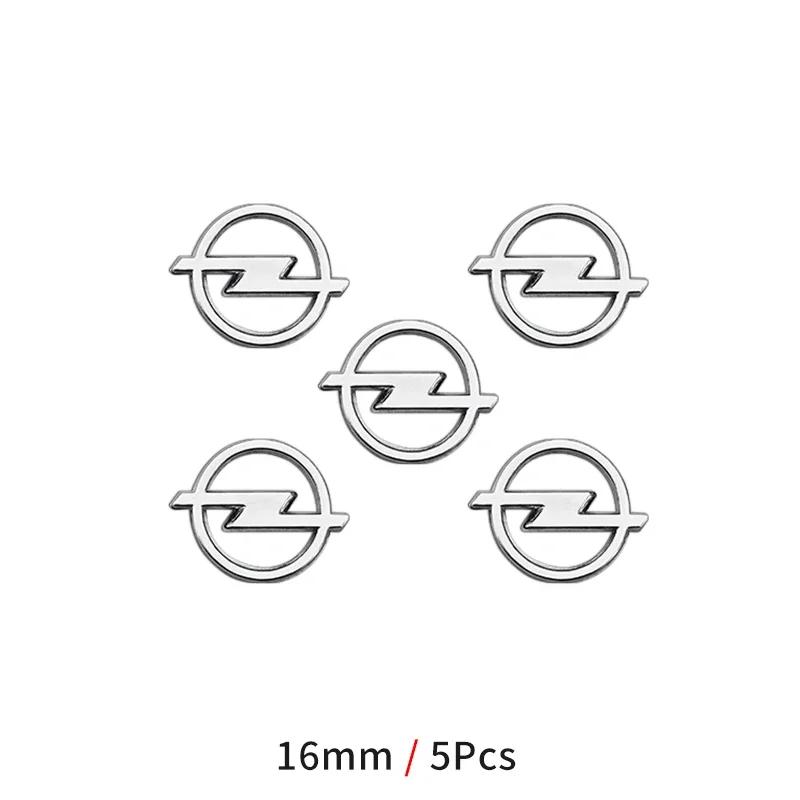 VKXG1 16mm Car Key Emblem Badge Sticker Auto Control Key Logo Decal For Opel Insignia Astra J F Antara Meriva H G Corsa OPC Zafira