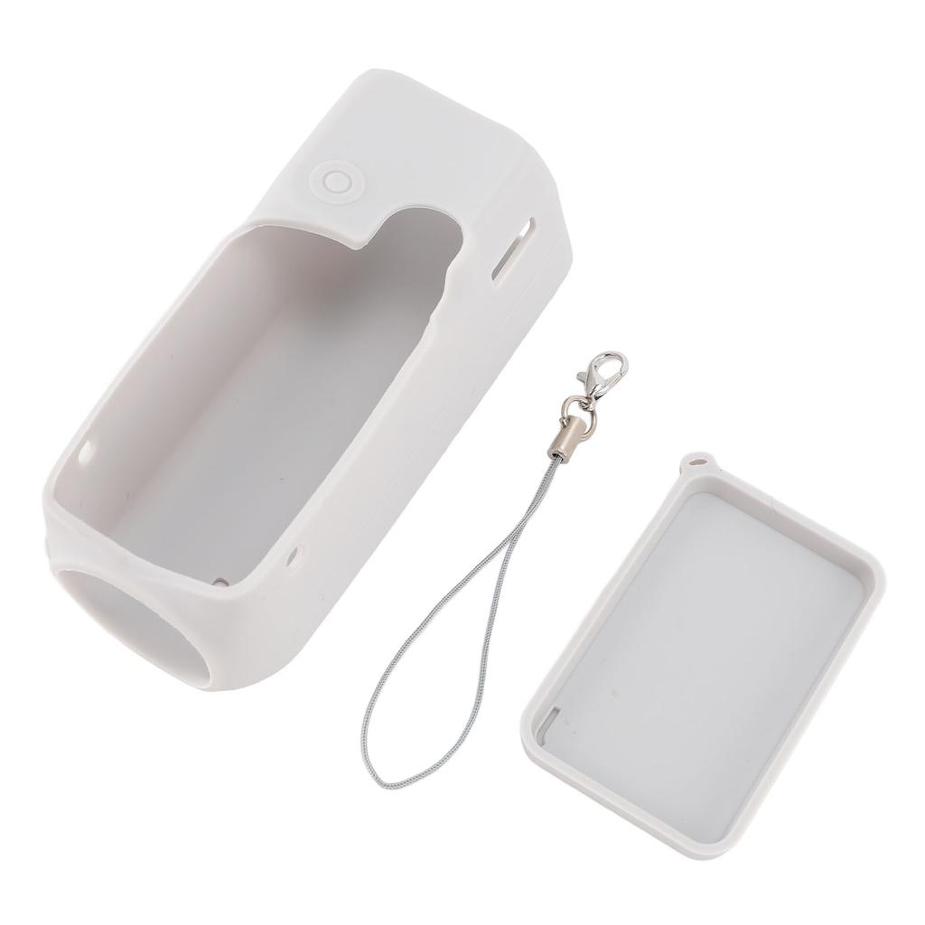 Camera Silicone Case Cover for Osmo Pocket 3 Anti Scratch Soft Lightweight Sleeve with Lens Protector Handheld Action