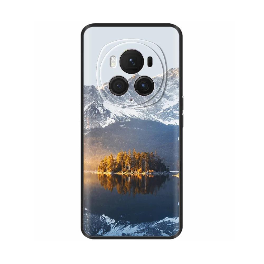 For Honor Magic6 Pro 5G Case For Huawei Honor Magic 6 5G Creative Soft Liquid Silicone Protection Phone Cover for Magic 6 pro