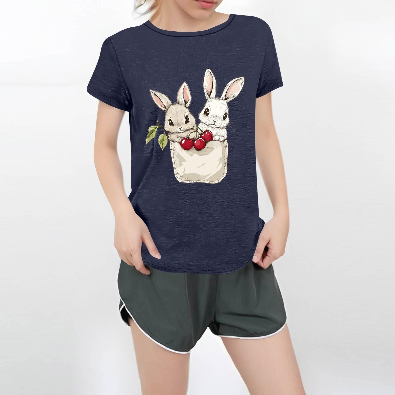 

Женская повседневная футболка с круглым вырезом и короткими рукавами с принтом XXXL тёмно-синий