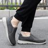 Fashion New Mens Leather Loafers Non Slip Walking Flats Breathable Outdoor Slip on Casual Shoes for Male Work Office Sneakers