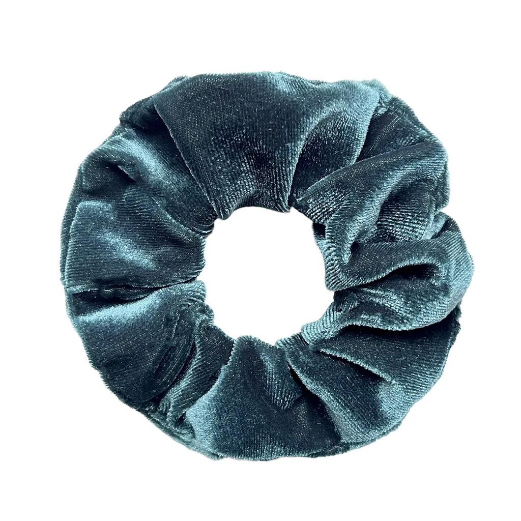 45 Colors Large Vintage Velvet Scrunchies Girls Elastic Hair Bands Ponytail Holder Ties Rubber Bands Fashion Women Accessories