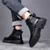 British Style Men's Formal Boots High-end Business Short Boots Men's Winter Ankle Boots Trend High Top Shoes Botas Para Hombre