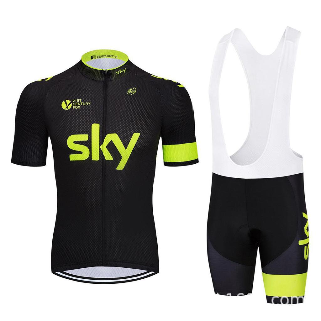 Traje de Ciclismo de Manga Corta, Ropa Transpirable que Absorbe la Humedad para Hombre y Mujer, Bicicleta de Montaña y Carretera Secado Rápido 2026 Verano Traje de Ciclismo Transpirable