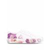 Salvatore Ferragamo Ferragamo Floral Print Sneakers White