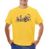 Gaston Marsupilami And Spirou Tshirt Anime Boys Animal Print Designer T Shirt Unisex Short Sleeve Round Collar New In Tops Tees