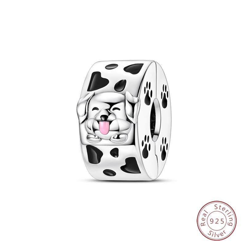 Cute Copper Metal Capybara Black Cat Elephant Sausage Dog Charm Bead Components Bead Components Compatible With 3mm Authentic Original Bracelets Do