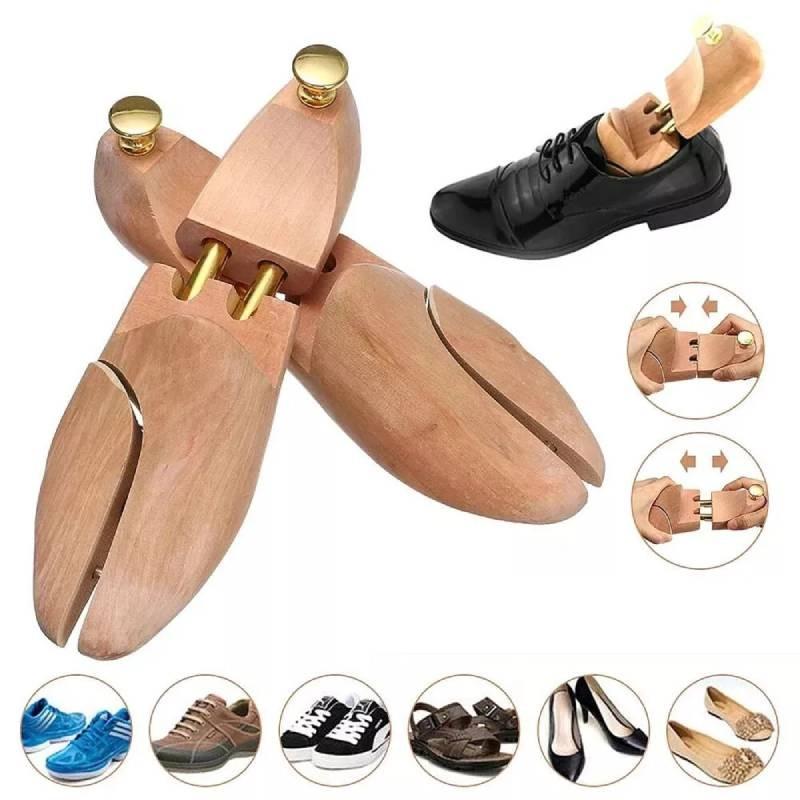 Wood Shoe Men Stretcher Leather Shoes Brace Keep Shape Support Tool Easy Use To