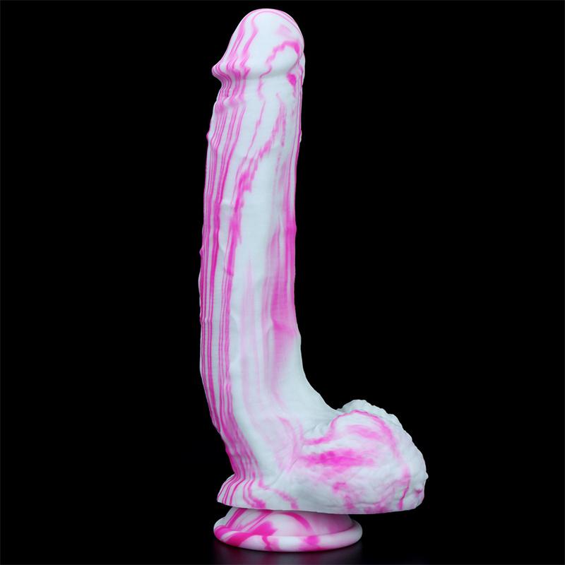 Female Mixed Color Liquid Silicone Simulation Penis Dildo Masturbation Device Anal Anal Plug Expansion Anal Big Penis