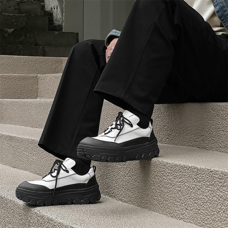 3625 high street thick baseplate shoes men's four-season versatile men's shoes spring new Guochao casual niche shoes