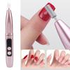 Cordless Nail Drill Machine Kit Rechargeable Nail File Pedicure Manicure Tool with 11 Drill Bits for Acrylic Gel Dip Powder