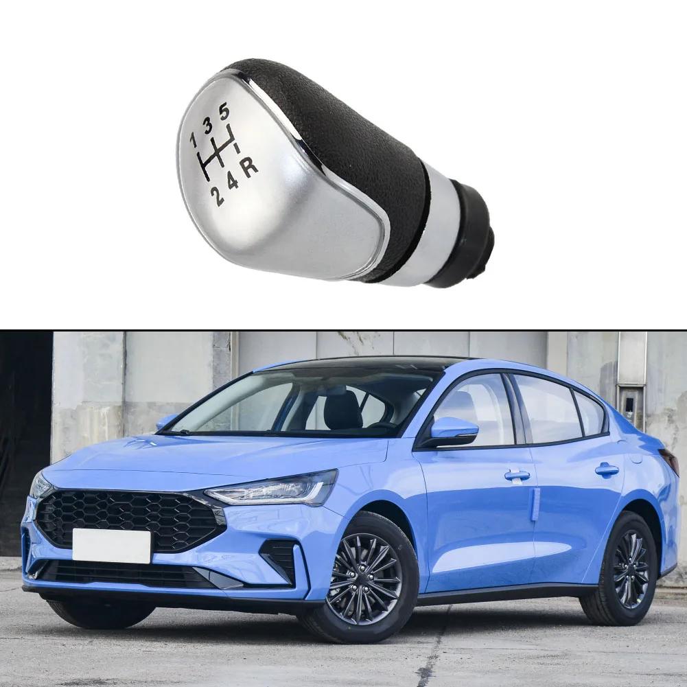 Gear Shift Knob For Ford For Focus MK3 2011 2013 And For Fiesta MK7 2008 2013 With Lever Gaiter And Shifter Knob